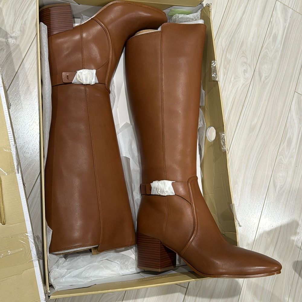 Women’s Carmen Boot Leather Luggage Cognac (Size 10) - Picture 4 of 7